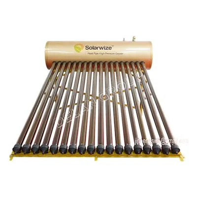 Solarny podgrzewacz wody z rurką cieplną